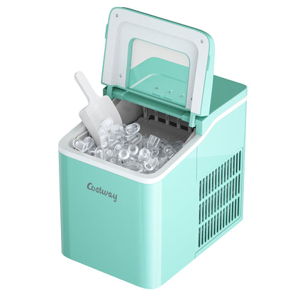 Countertop Ice Maker with Removable Basket for Home