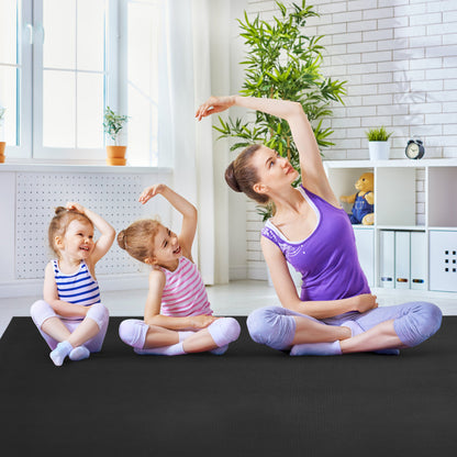 8 MM Thick Exercise Yoga Mat with Double-sided Non-slip Design