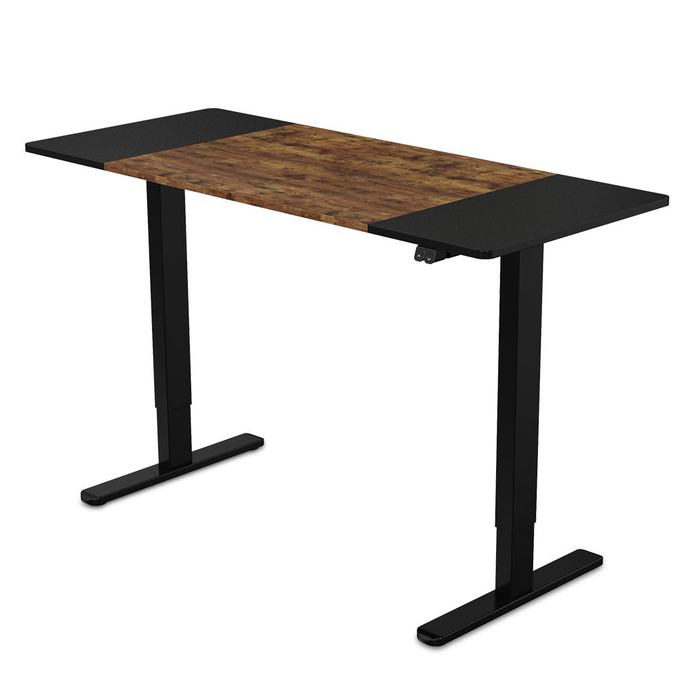 Electric Sit-Stand Desk, 1.4x0.6m, Height Adjustable 0.72-1.18m, 70kg Capacity