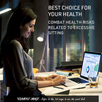Electric Adjustable Standing Desk, 1.2x0.6m, 72-118cm Height, 70kg Capacity, White