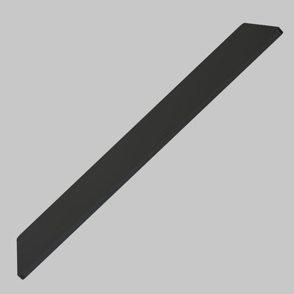 120 x 0.6m Black Desktop for Height Adjustable Electric Standing Desk