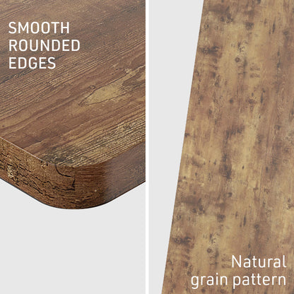 120 x 0.6m Oak Style Desktop for Adjustable Electric Standing Desk