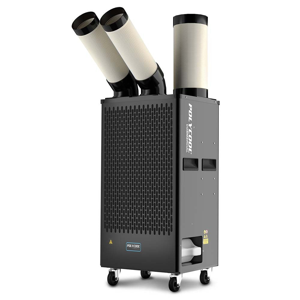 4.5kW Industrial Portable Cooler with Dual Ducts, 0.2m³ Output