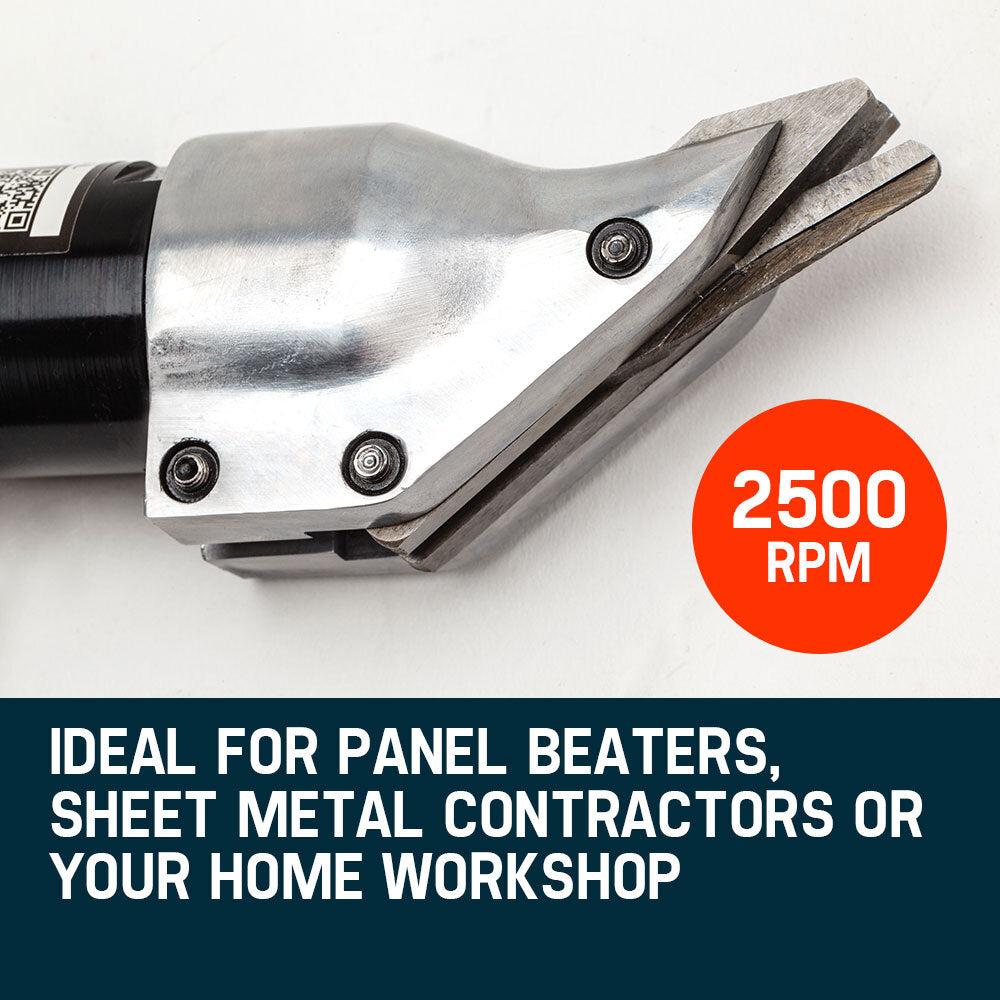Pneumatic Metal Shears - Air Tin Snips for Steel & Aluminium Sheets, 1.3 kg