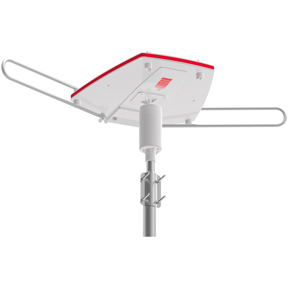 Outdoor 360° Rotating Digital TV Antenna with Signal Booster & Remote Control