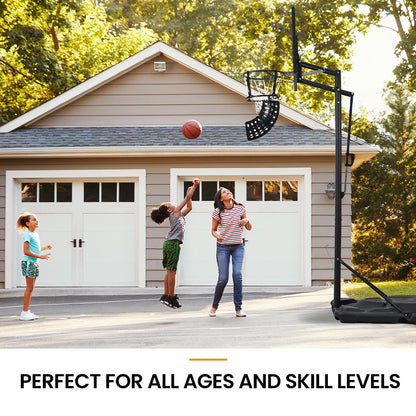 360° Basketball Return System with Universal Attachment for All Skill Levels