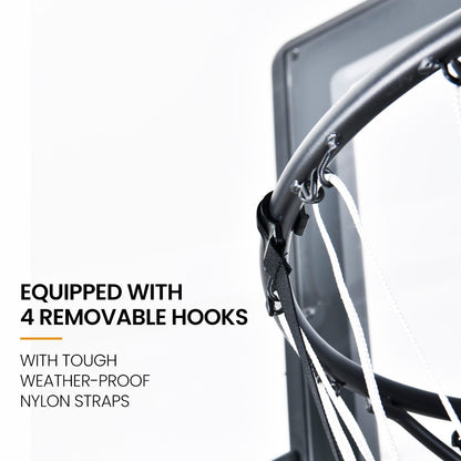 360° Basketball Return System with Universal Attachment for All Skill Levels