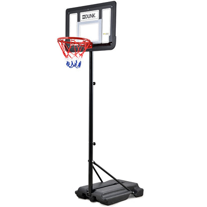 Portable Kids Basketball Hoop Stand with Adjustable Height 1.15m to 1.60m