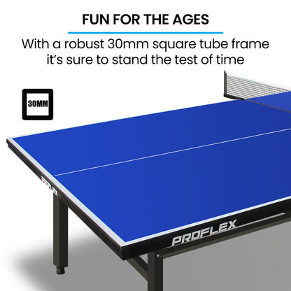 Premium Table Tennis Table with Adjustable Height and Foldaway Design