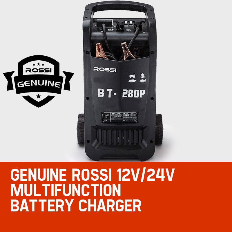 280P Multi-Function Battery Charger: 280A Jump Starter for 12V/24V Vehicles