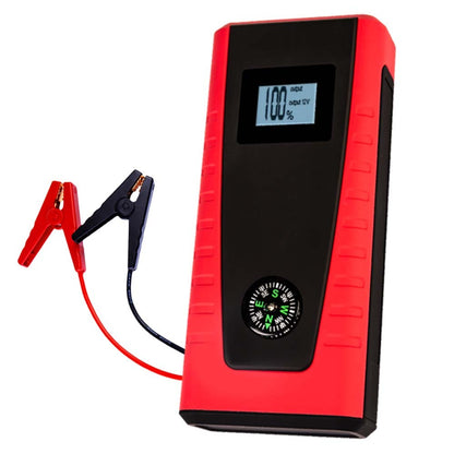 Portable 12V Jump Starter Powerbank with LED Torch and USB Charging Ports