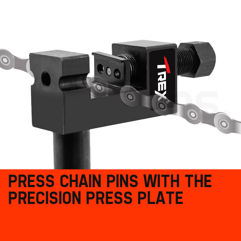 3-in-1 Chain Breaker, Presser & Riveter Tool with Case - Compact & Durable