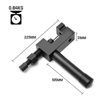 3-in-1 Chain Breaker, Presser & Riveter Tool with Case - Compact & Durable