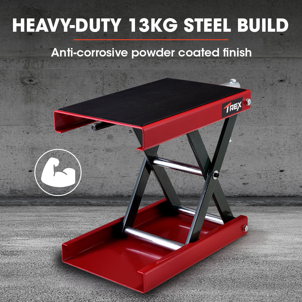 500kg Motorcycle & Quad Bike Scissor Jack Lift with 0.36m Lift Height