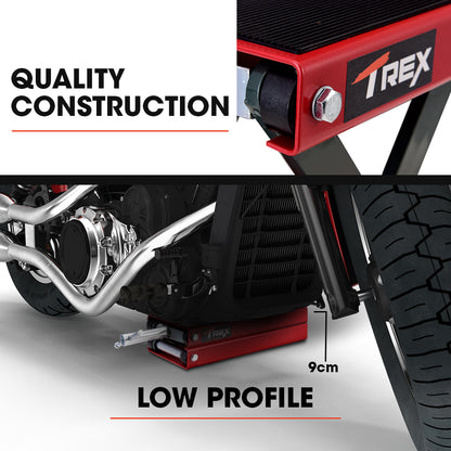 500kg Motorcycle & Quad Bike Scissor Jack Lift with 0.36m Lift Height