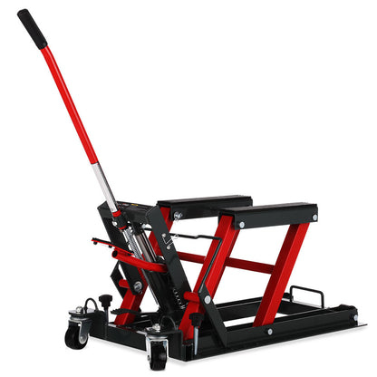 680kg Hydraulic Lift Jack Stand for Motorcycles & ATVs - 0.38m Height