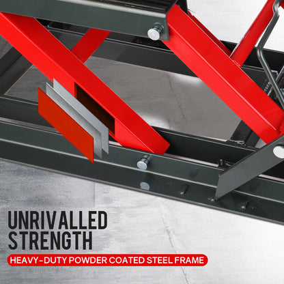 680kg Hydraulic Lift Jack Stand for Motorcycles & ATVs - 0.38m Height