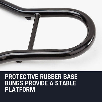 Heavy-Duty Motorbike Lift Stands with 0.81m Steel Tubing, 400kg Capacity