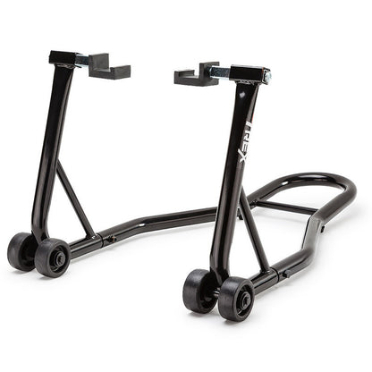 Heavy-Duty Motorcycle Stand with 0.81m Steel Frame and 200kg Capacity
