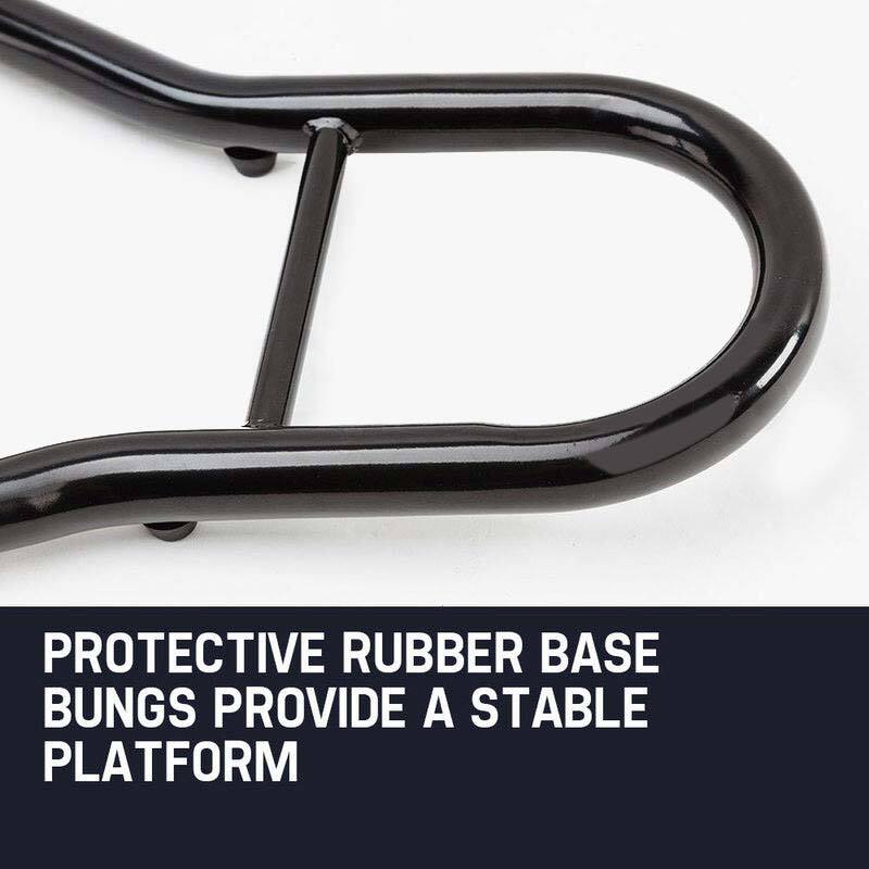 Heavy-Duty Motorcycle Stand with 0.81m Steel Frame and 200kg Capacity