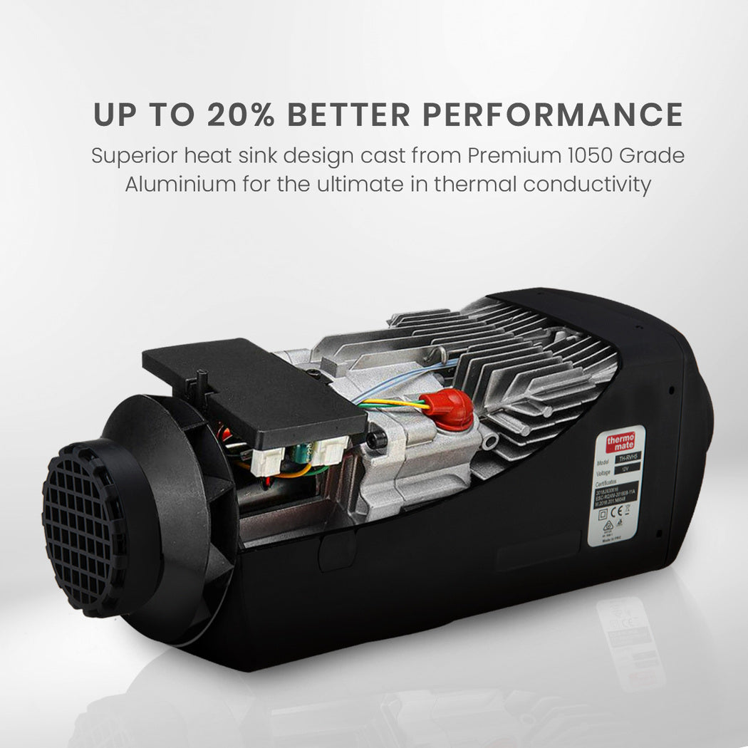 12V Diesel Air Heater for RVs & Boats - Efficient, Quiet, Easy Install