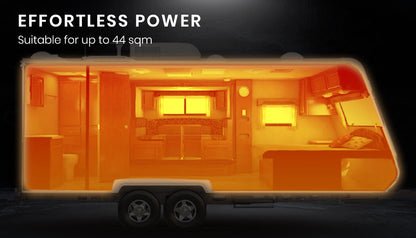 12V 5kW Diesel Air Heater for RVs, Caravans & Boats - Efficient & Quiet