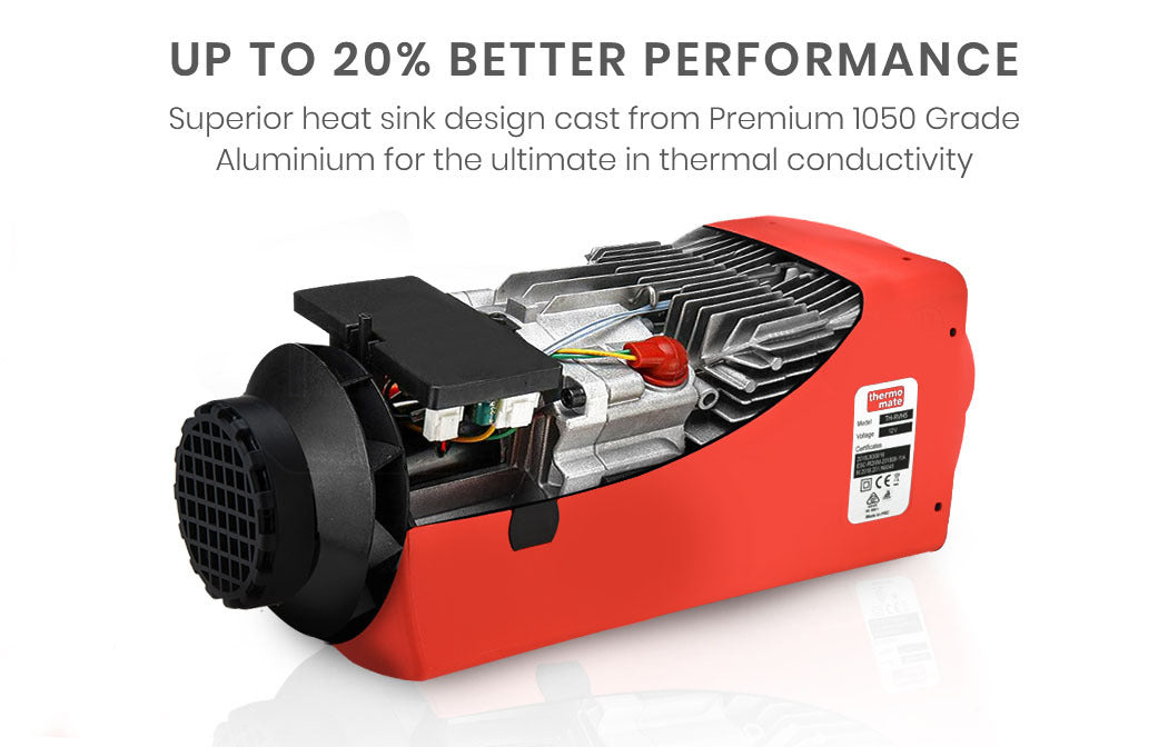 12V 5kW Diesel Air Heater for RVs, Boats, and Workshops - Efficient & Quiet