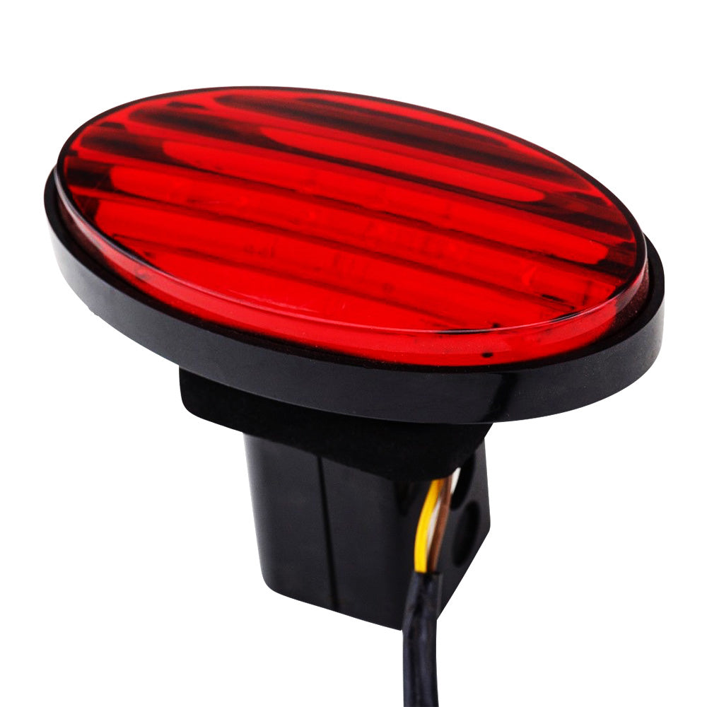 LED Towbar Hitch Cover with Reflector and Brake Light Function, 0.66m Length