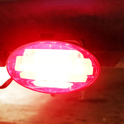 LED Towbar Hitch Cover with Reflector and Brake Light Function, 0.66m Length