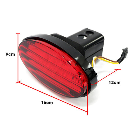 LED Towbar Hitch Cover with Reflector and Brake Light Function, 0.66m Length