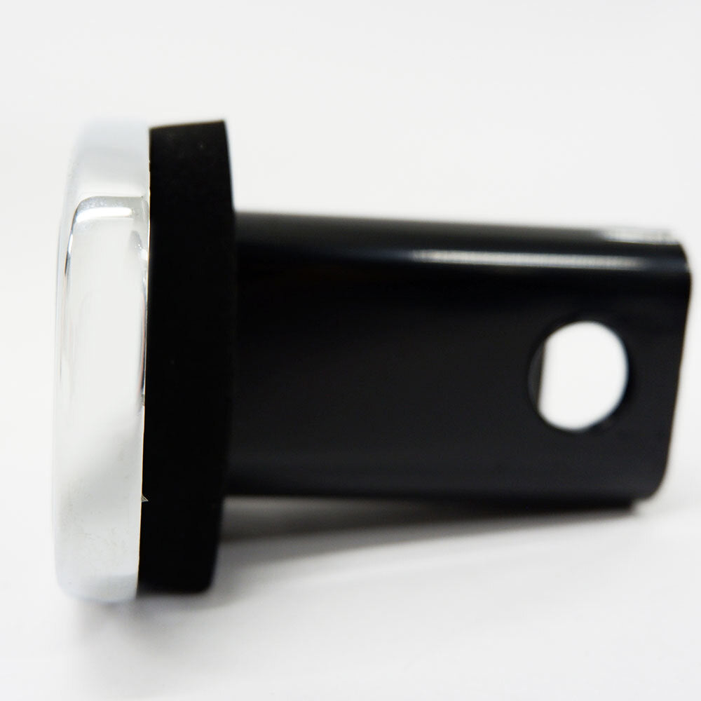 Novelty Fish Design Towbar Hitch Cover - Chrome Plated, Easy Install