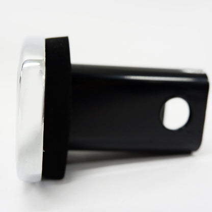 Novelty Fish Design Towbar Hitch Cover - Chrome Plated, Easy Install