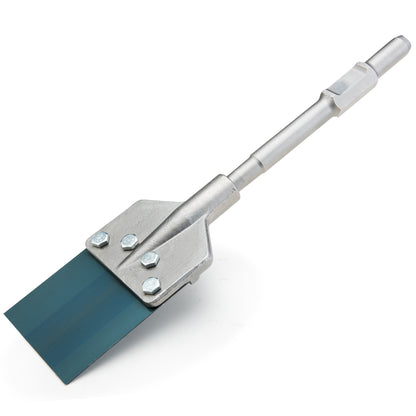 30mm Hex Jack Hammer Floor Scraper Chisel Bit - 0.13m Wide Blade