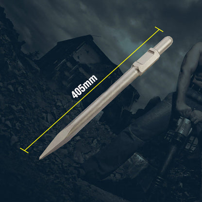 30mm Moil Point Chisel Bit for Jack Hammer, 0.4m Length, Contractor Grade