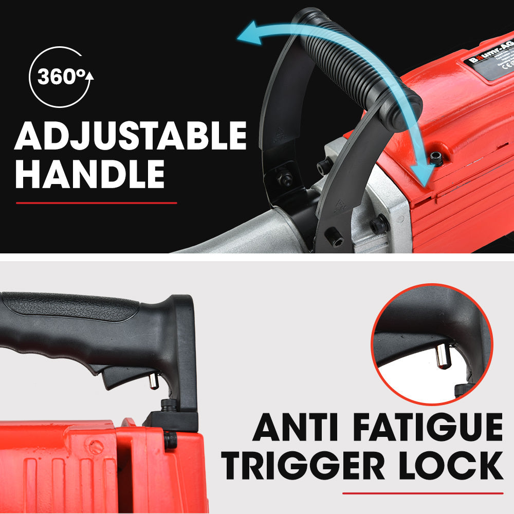 2200W Pro-Grade Electric Jackhammer with Chisels and Steel Carry Case, 30mm Hex