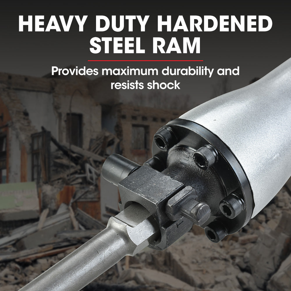 2300W Electric Demolition Jackhammer with Chisels & Case, 0.76m Hex Ram Head