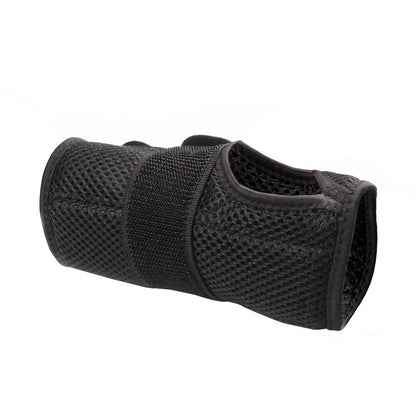 Right Wrist and Hand Brace with Aluminium Splint & Flexible Support, Black