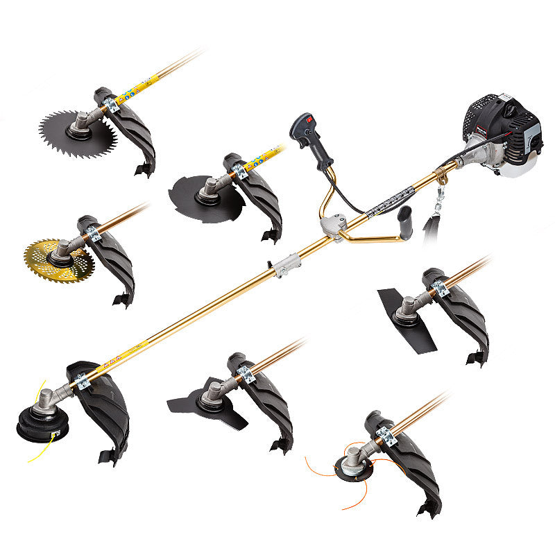 65cc Multi-Tool Brushcutter with 4.1 HP Engine and Easy-Start System