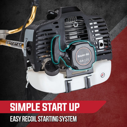 65cc Multi-Tool Brushcutter with 4.1 HP Engine and Easy-Start System