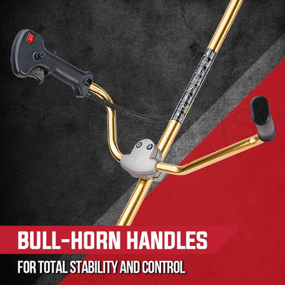 65cc Multi-Tool Brushcutter with 4.1 HP Engine and Easy-Start System