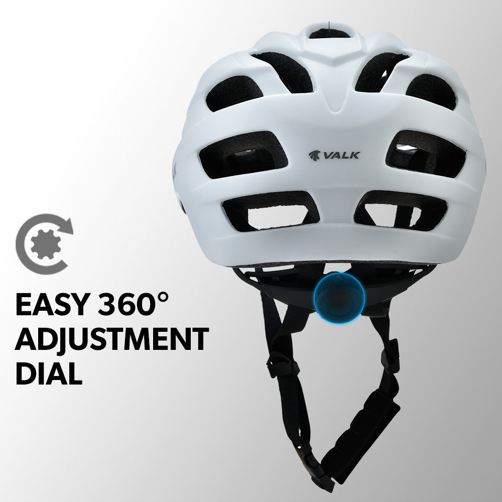 Adjustable Mountain Bike Helmet with 22 Vents and Quick-Lock Buckle, 58-61cm
