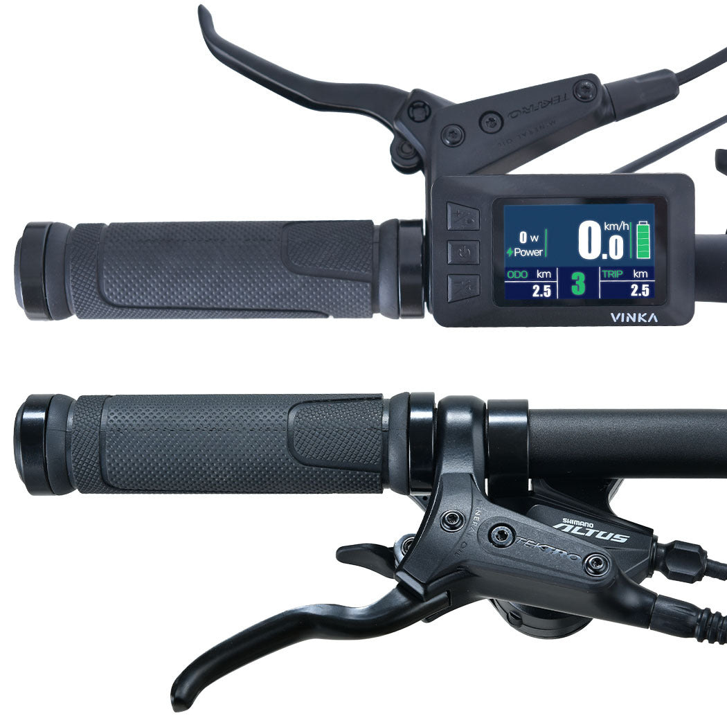 Electric Mountain Bike, Dual Suspension, 70km Range, Medium Frame, Black/Lime