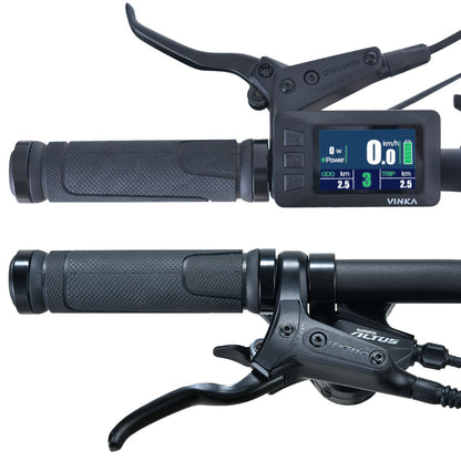 Electric Mountain Bike, Dual Suspension, 70km Range, Medium Frame, Black/Lime