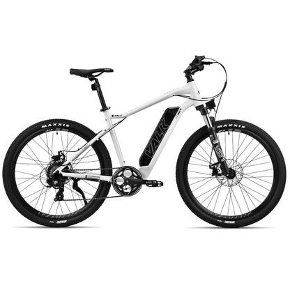 MX7 Electric Mountain Bike, Medium Frame, 250W Motor, 40km Range, White