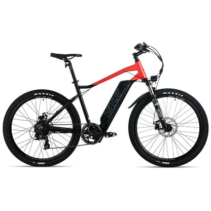 2023 MX7 Electric Mountain Bike, Medium Frame, Black/Red, 40km Range