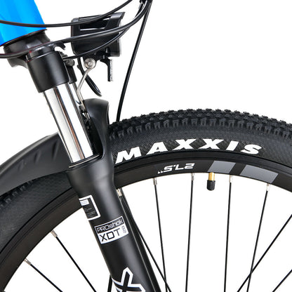 2023 MX7 Electric Mountain Bike, Medium Frame, 0.7m Wheels, Black/Blue