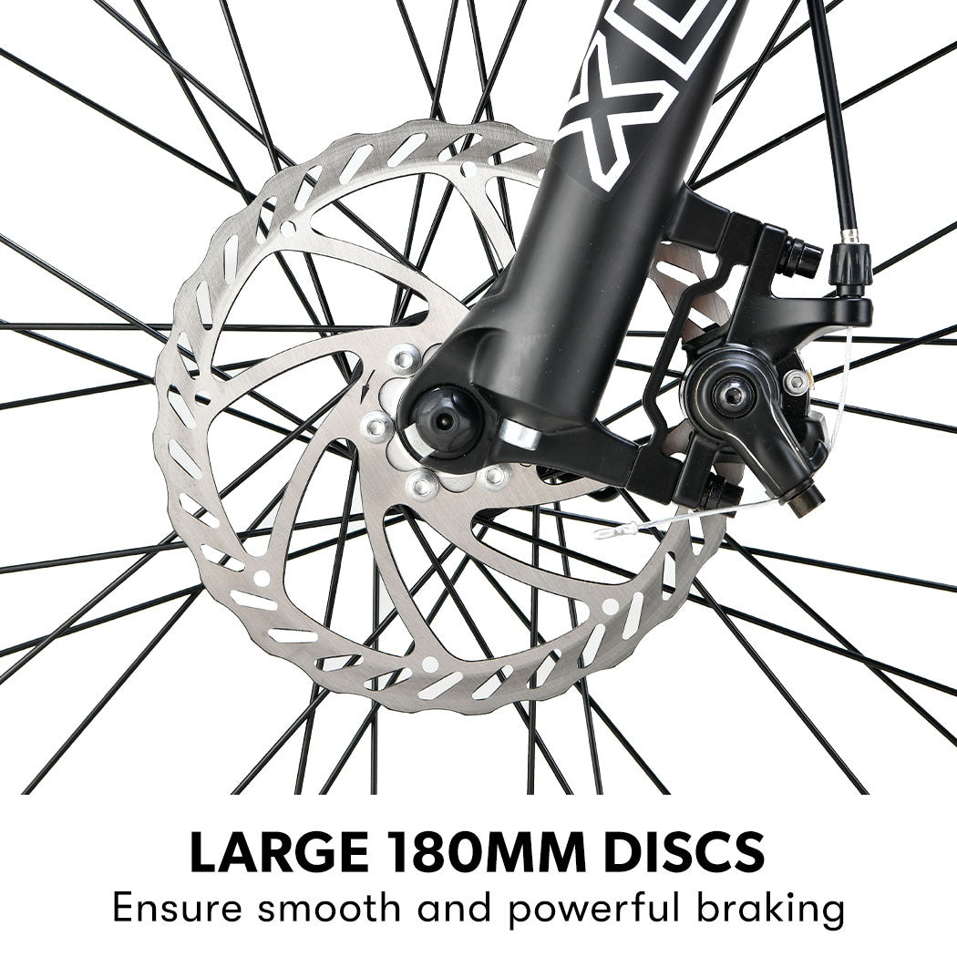Mountain Electric Bike with 250W Motor, Alloy Frame, and 40km Range