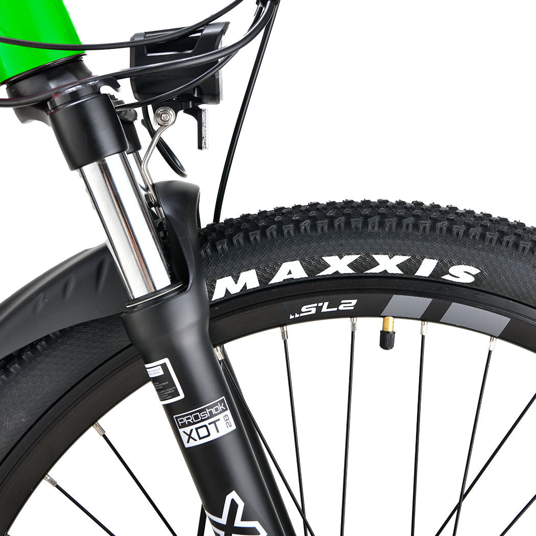 Mountain Electric Bike with 250W Motor, Alloy Frame, and 40km Range