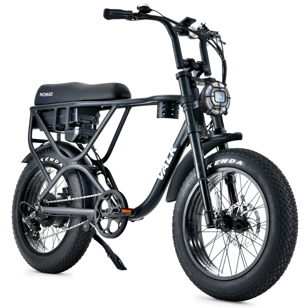 Nomad Fat Tyre Ebike, 500W, 45km/h, 20x4m Tyres, 55km Range, Shimano 7-Speed