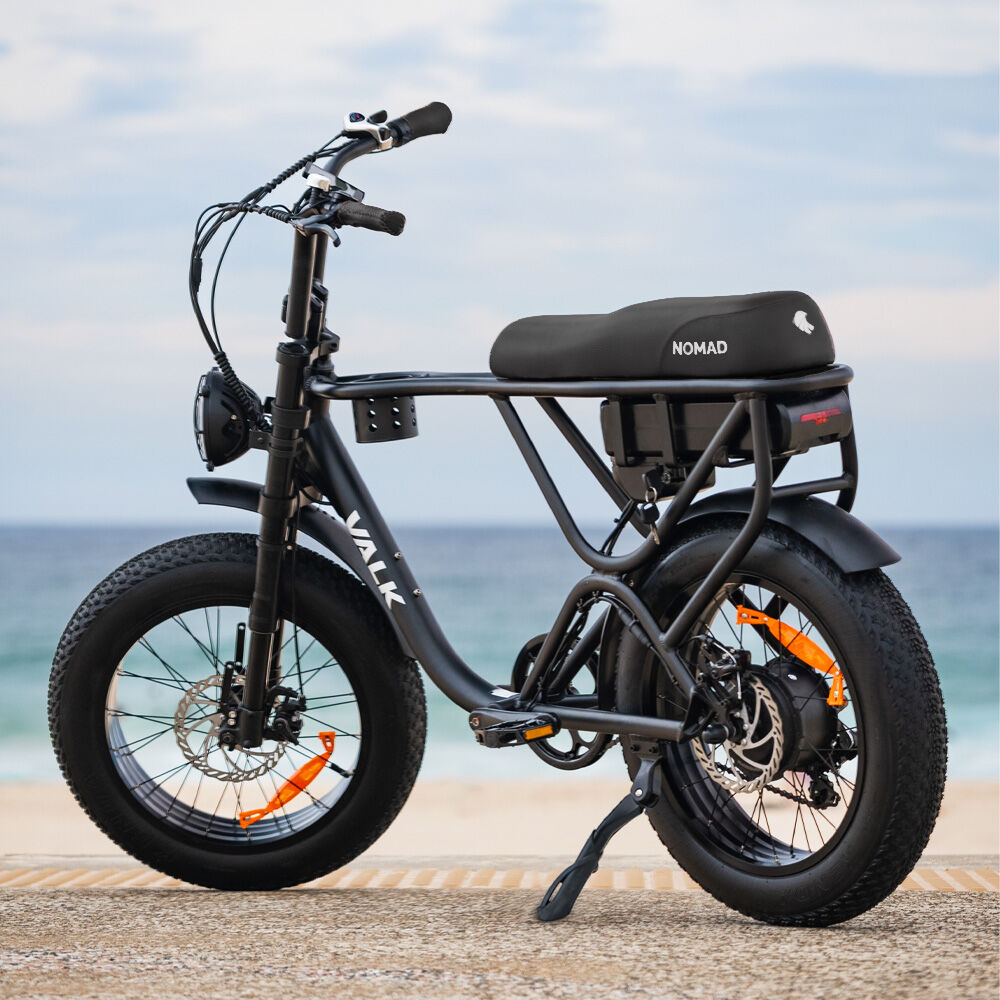 Nomad Fat Tyre Ebike, 500W, 45km/h, 20x4m Tyres, 55km Range, Shimano 7-Speed